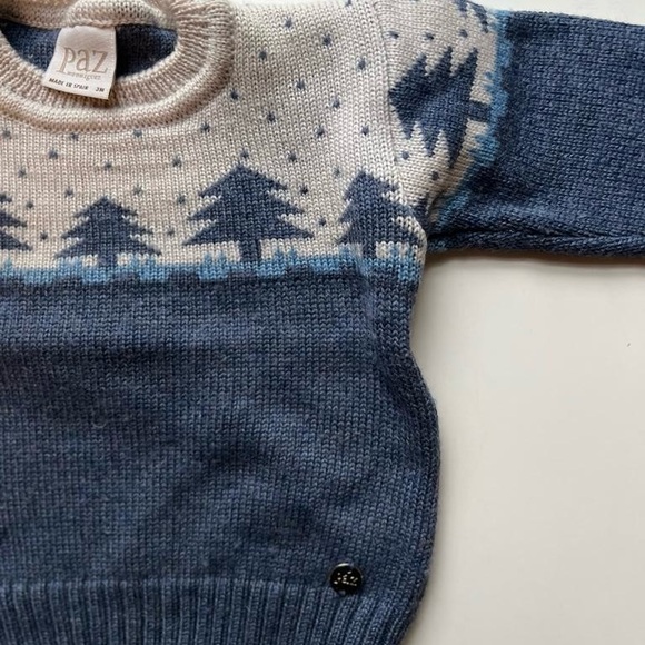 100% wool, Made in Spain, Paz Rodriguez sweater - Picture 6 of 9